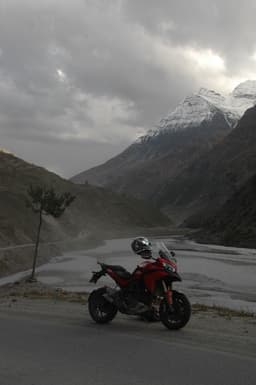 Stunning bike, stunning scenery